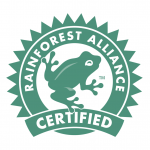 logo rainforest alliance cacao mesideesnaturelles