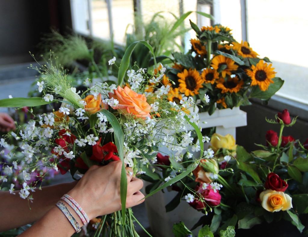 atelier eco-friendly bouquet fleurs locales et bio yes we green