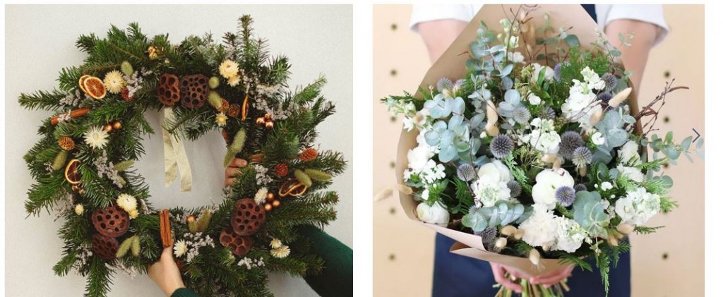 idées cadeaux Noël fleurs responsables